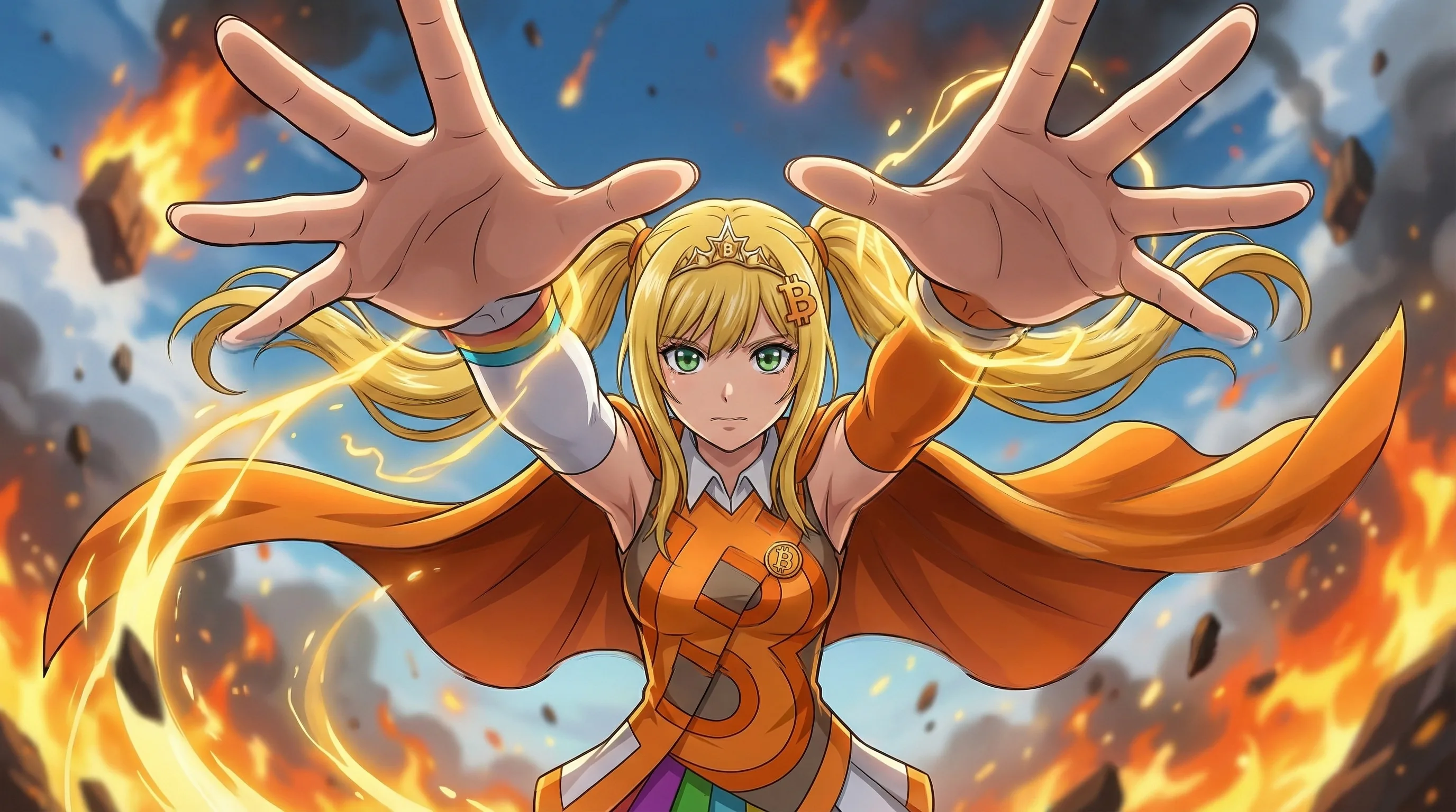 Anime Bitcoin character artwork 4